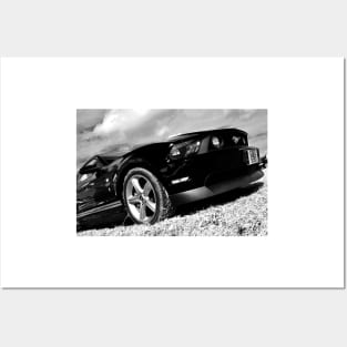 Ford Mustang GT American Motor Car Posters and Art